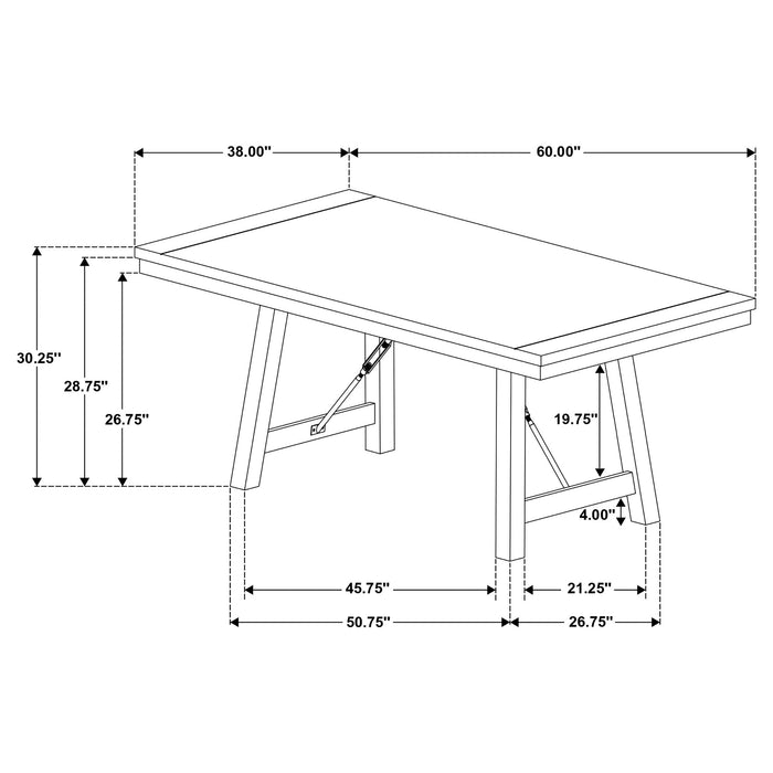 Newport 6 Pc Dining Set