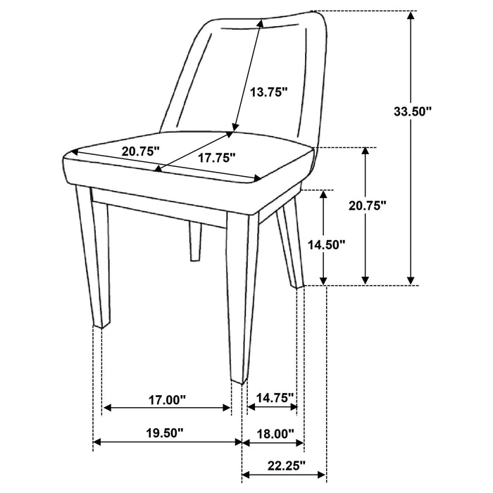 Castlewood 7 Pc Dining Set