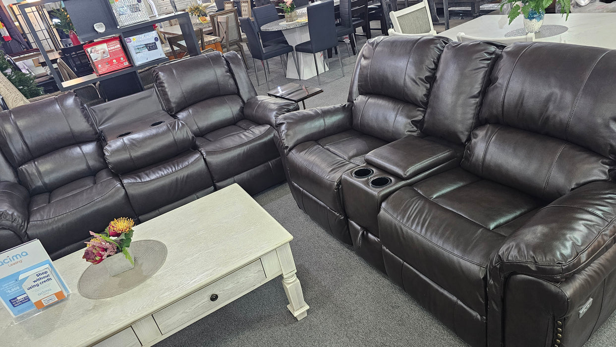 3 pc Sofa , Love ,chair Power Motion (CLEARANCE)