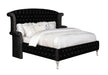 Deanna California King Tufted Upholstered Bed Black image