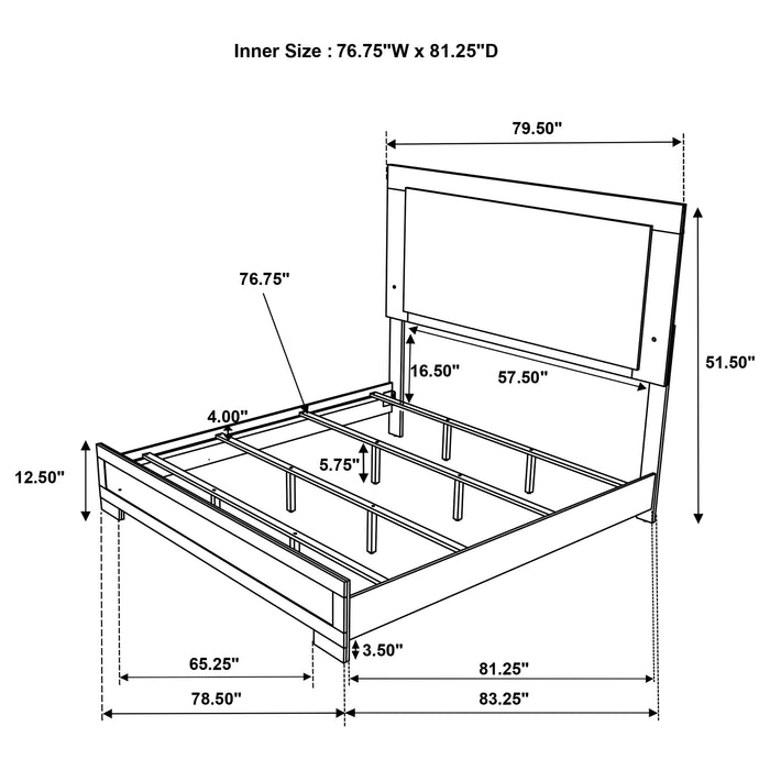 Hyland 5 Pc Bedroom Set