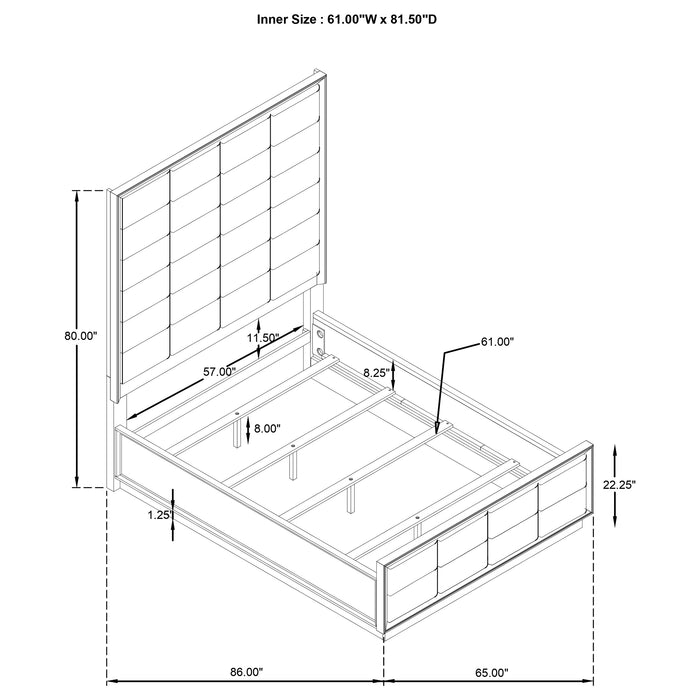 Durango 5 Pc Bedroom Set