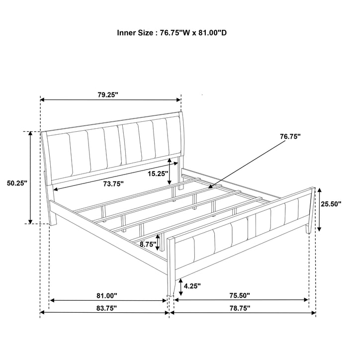 Wilkes Eastern King Bed