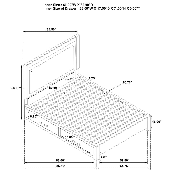 Kenora 5 Pc Bedroom Set