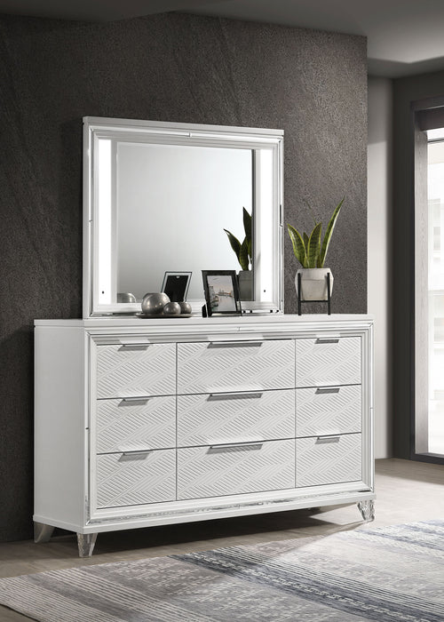 Marmore Dresser With Mirror