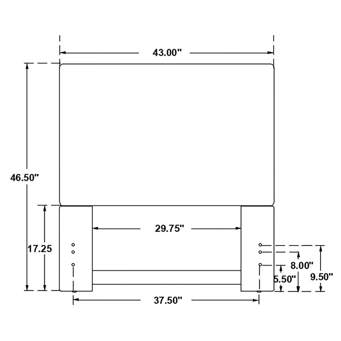 Izzy Twin Headboard