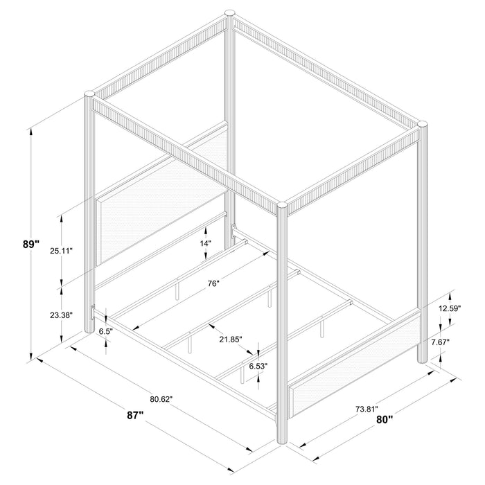 Zimmerlee Eastern King Bed