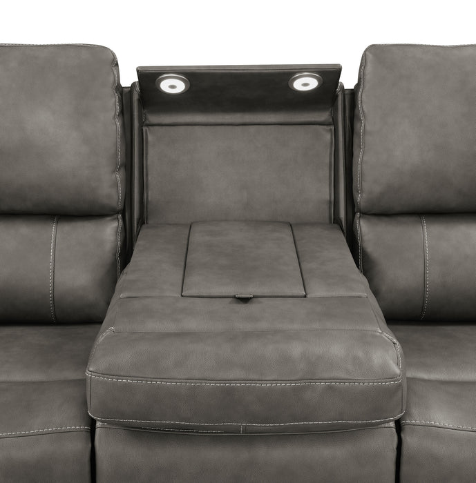 Brickston Triple Power Reclining Sofa Set