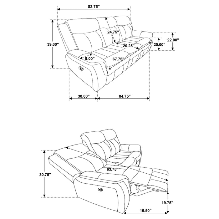 Lawrence Reclining Sofa