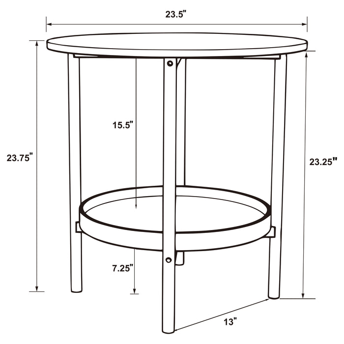 Delfin End & Side Table