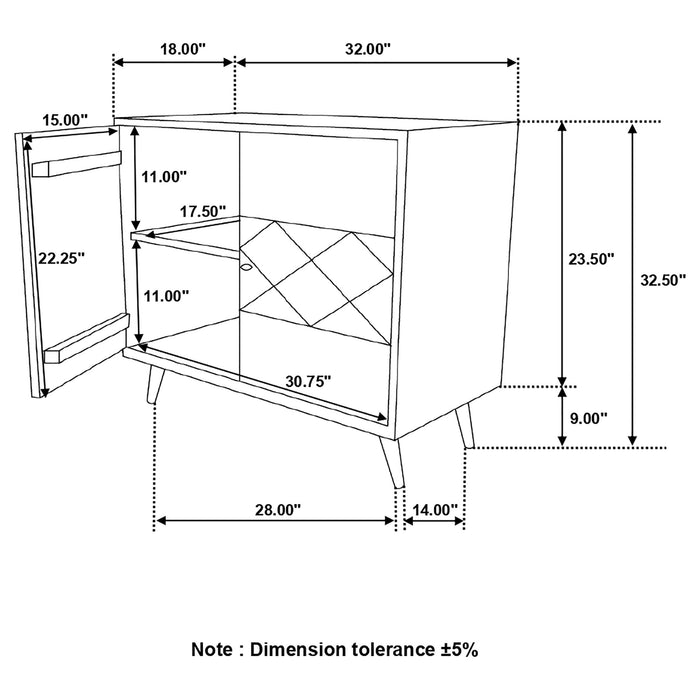 Alyssum Accent Cabinet