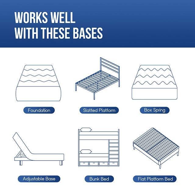 Artemisia 6" Full, Queen, & Twin Memory Foam Mattress