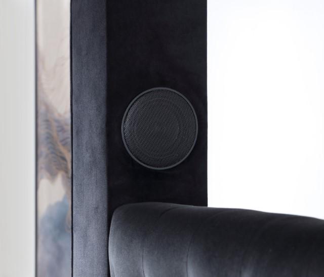 Etherea Bed Gray & Black