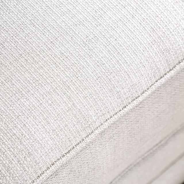 Giovanni Beige/Blue Love Seat