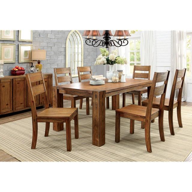 FRONTIER Dark Oak Side Chair (2/CTN)