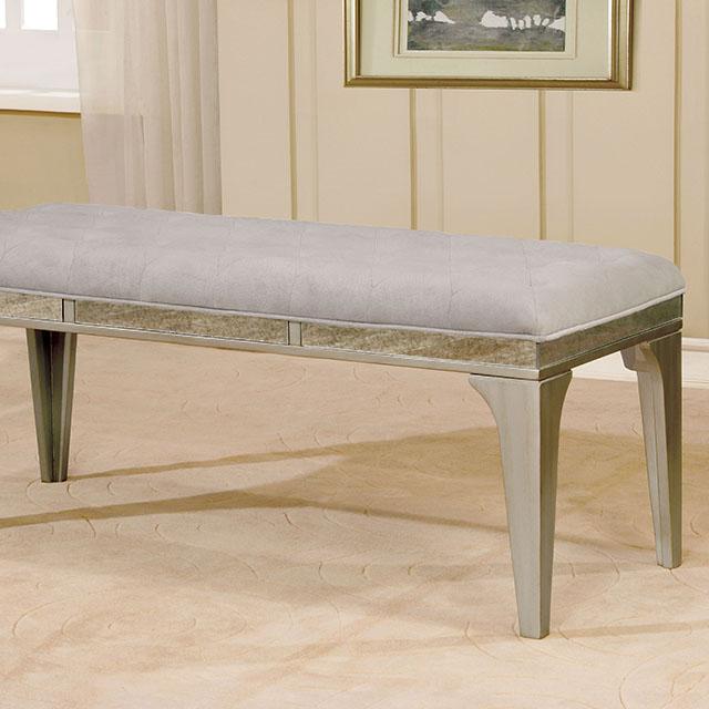 DIOCLES Silver/Light Gray Bench image