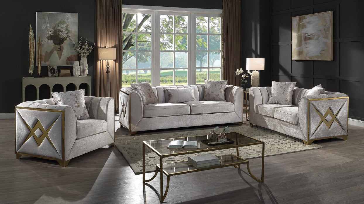 SOFA SET 3pcs FANCY ELEGANT