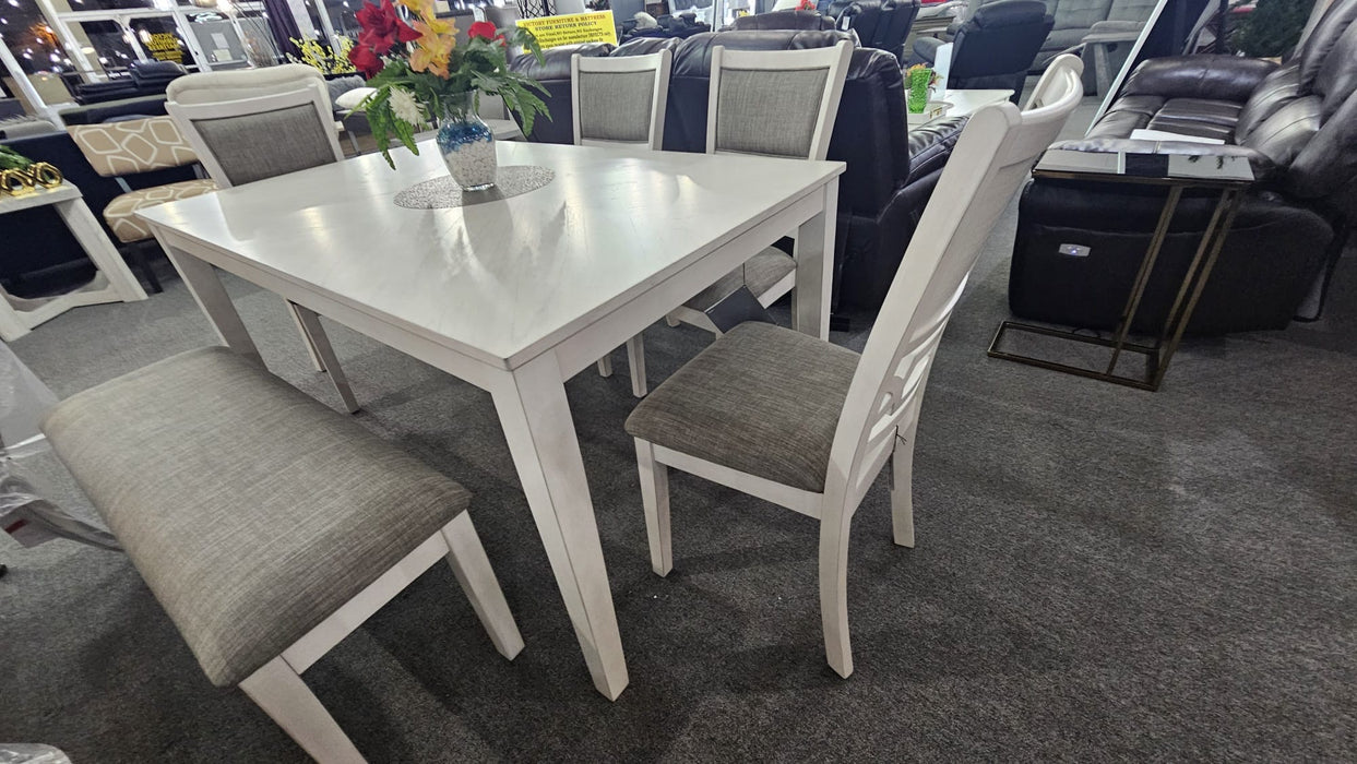 DINING TABLE SET 6pcs (CLEARANCE)